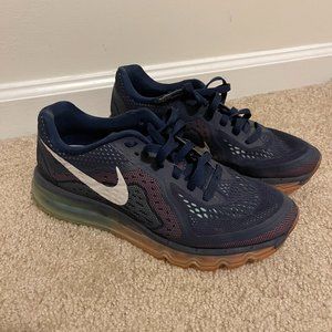 Rare navy blue and pink Nike AirMax, size 9